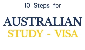 Australia study visa 2023